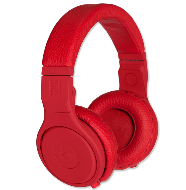 Beats by Dre, red.
